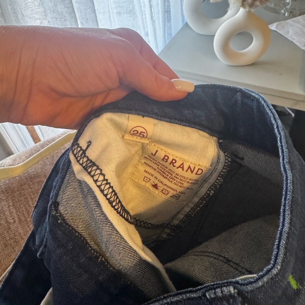 J Brand Juliette Boot Cut Flare Dark Blue Jeans NWOT